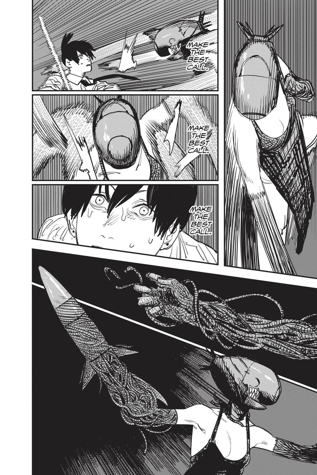 Chainsaw Man Manga Chapter 49 page 4 - Shark Hurricane scene