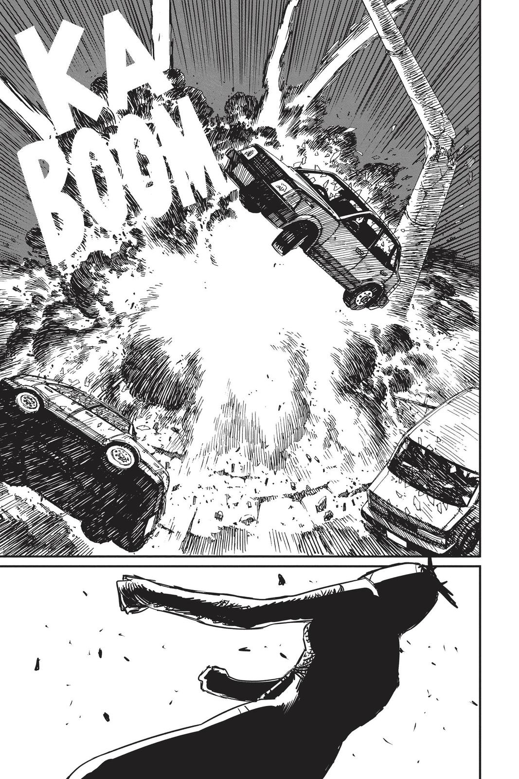 Chainsaw Man Manga Chapter 49 page 5 - Shark Hurricane scene