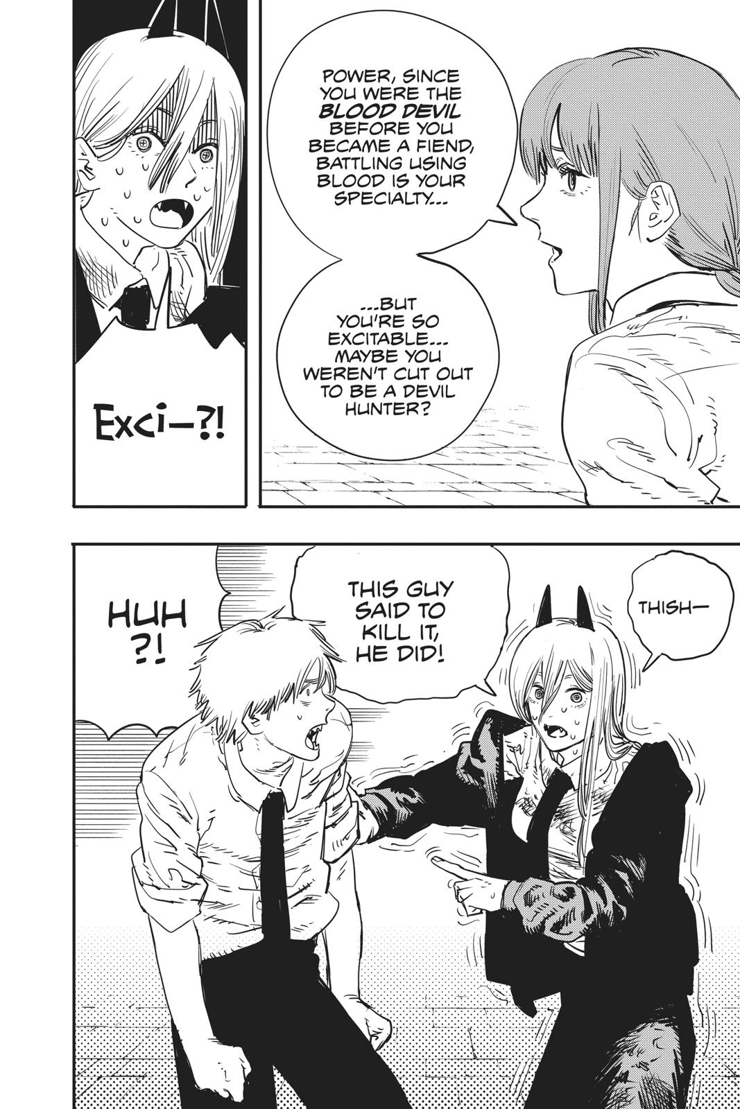 Chainsaw Man Manga Chapter 5 page 12 - A Way to Touch Some Boobs scene