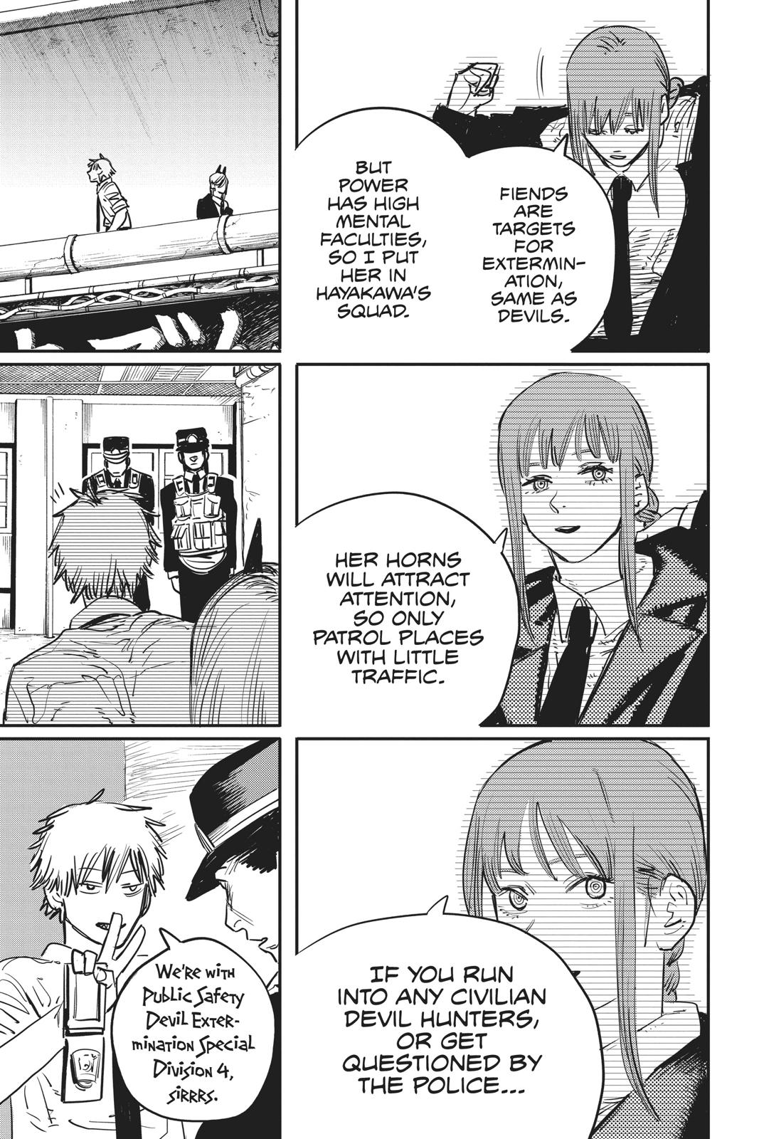 Chainsaw Man Manga Chapter 5 page 3 - A Way to Touch Some Boobs scene