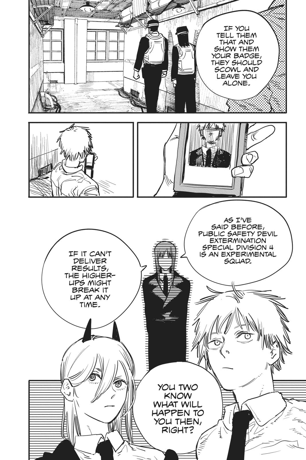 Chainsaw Man Manga Chapter 5 page 4 - A Way to Touch Some Boobs scene