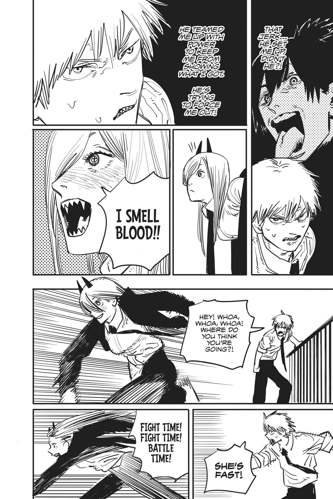 Chainsaw Man Manga Chapter 5 page 6 - A Way to Touch Some Boobs scene