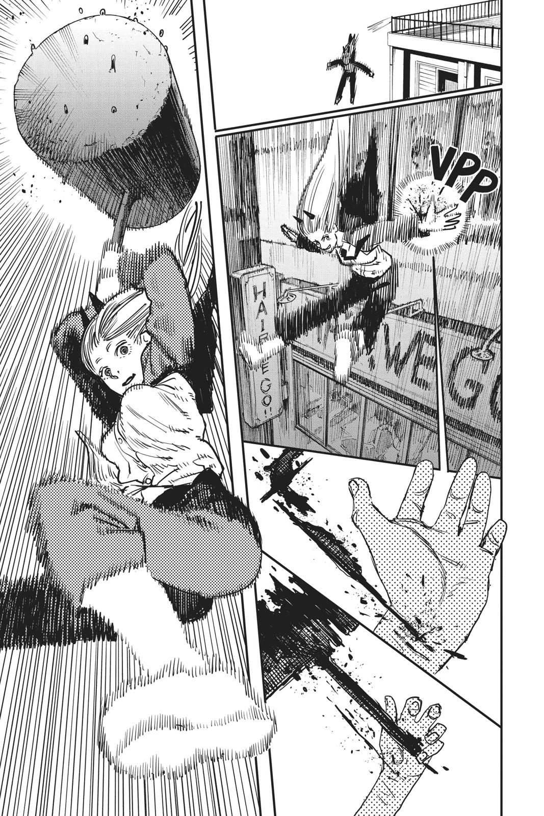 Chainsaw Man Manga Chapter 5 page 7 - A Way to Touch Some Boobs scene