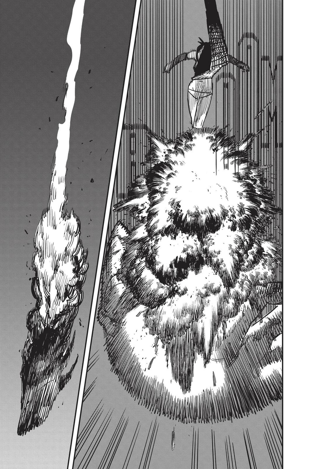 Chainsaw Man Manga Chapter 50 page 15 - Sharknado scene