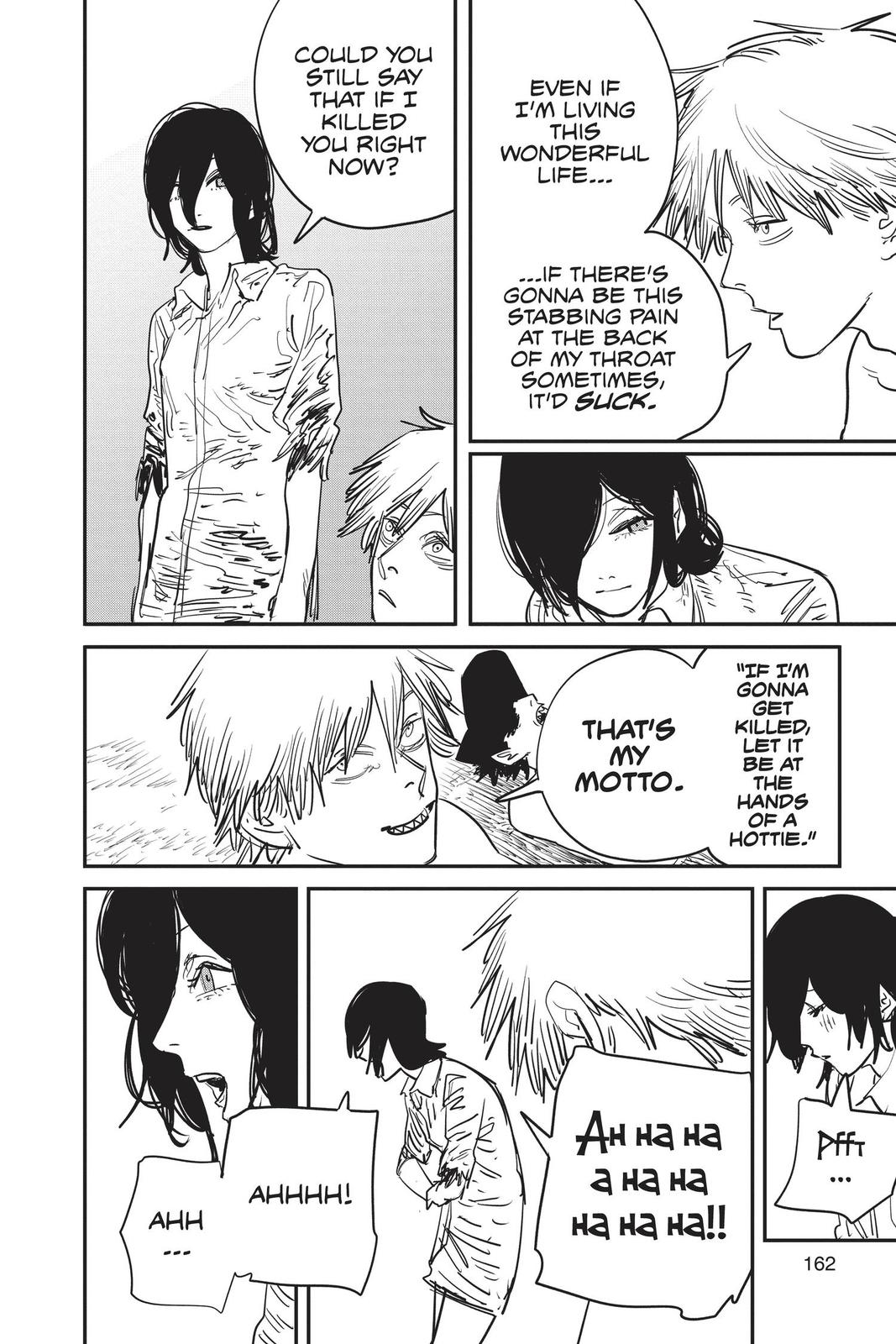 Chainsaw Man Manga Chapter 51 page 12 - Dark Diving scene