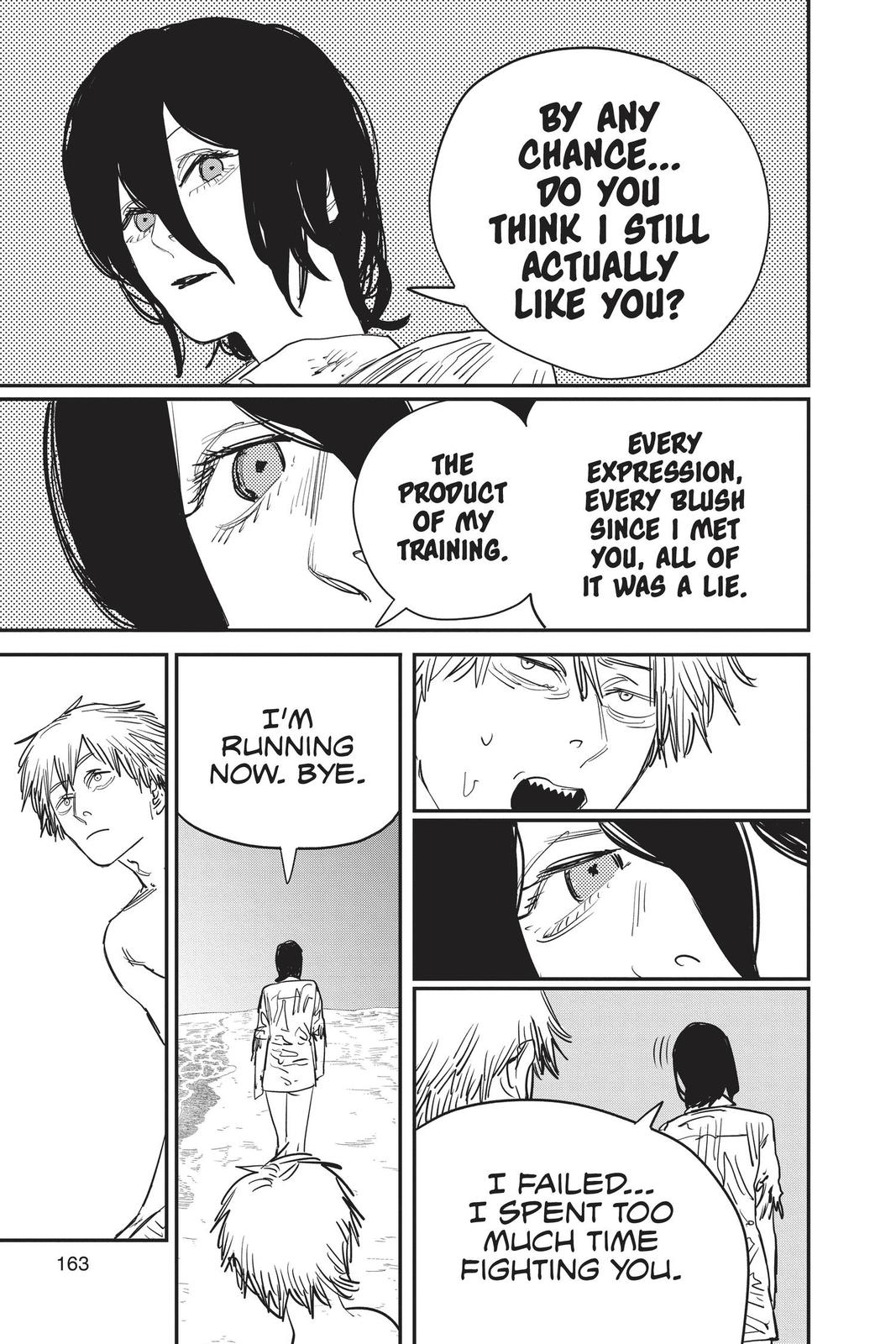 Chainsaw Man Manga Chapter 51 page 13 - Dark Diving scene