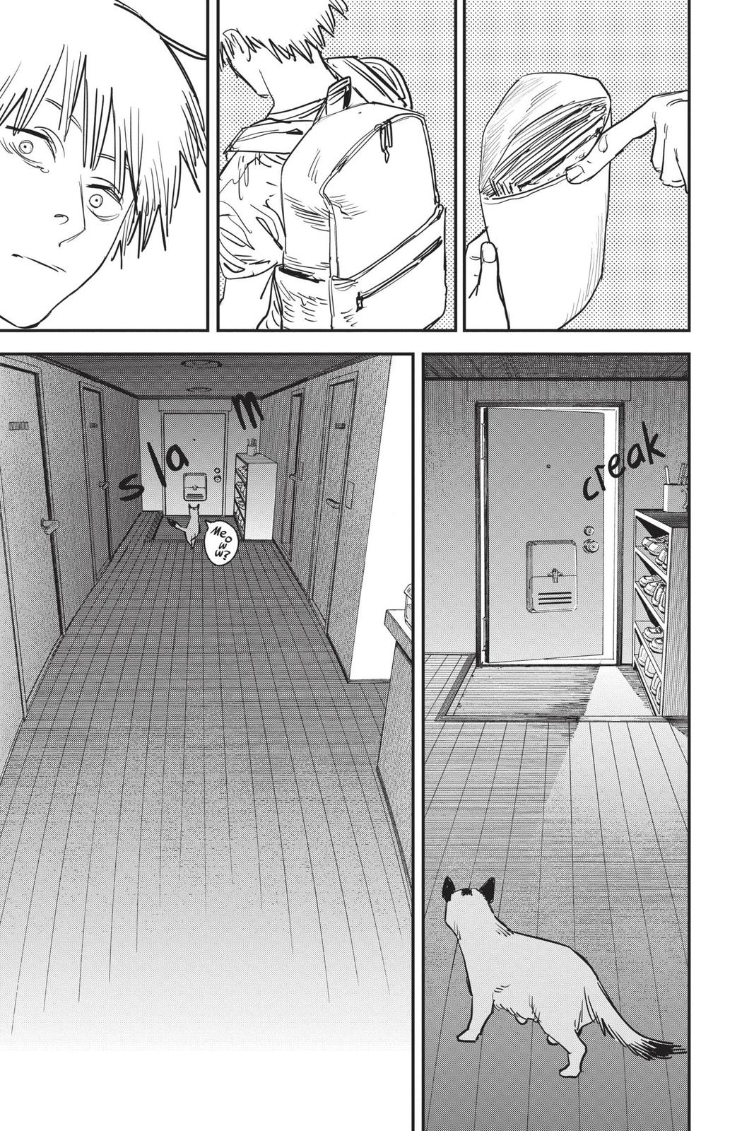 Chainsaw Man Manga Chapter 51 page 19 - Dark Diving scene