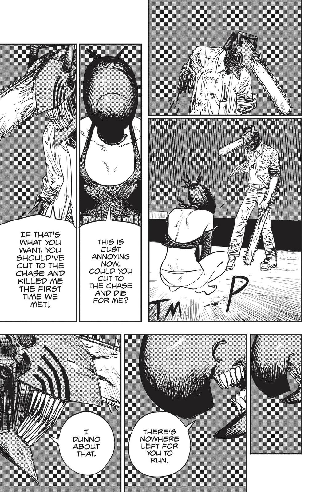 Chainsaw Man Manga Chapter 51 page 3 - Dark Diving scene