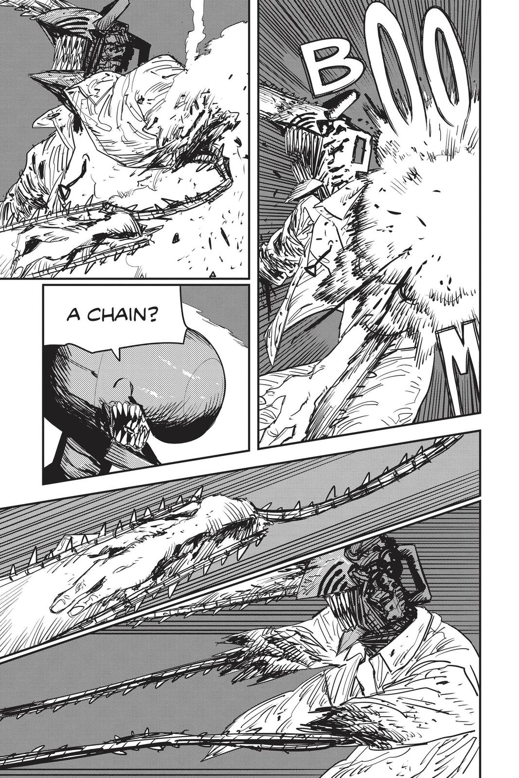 Chainsaw Man Manga Chapter 51 page 5 - Dark Diving scene