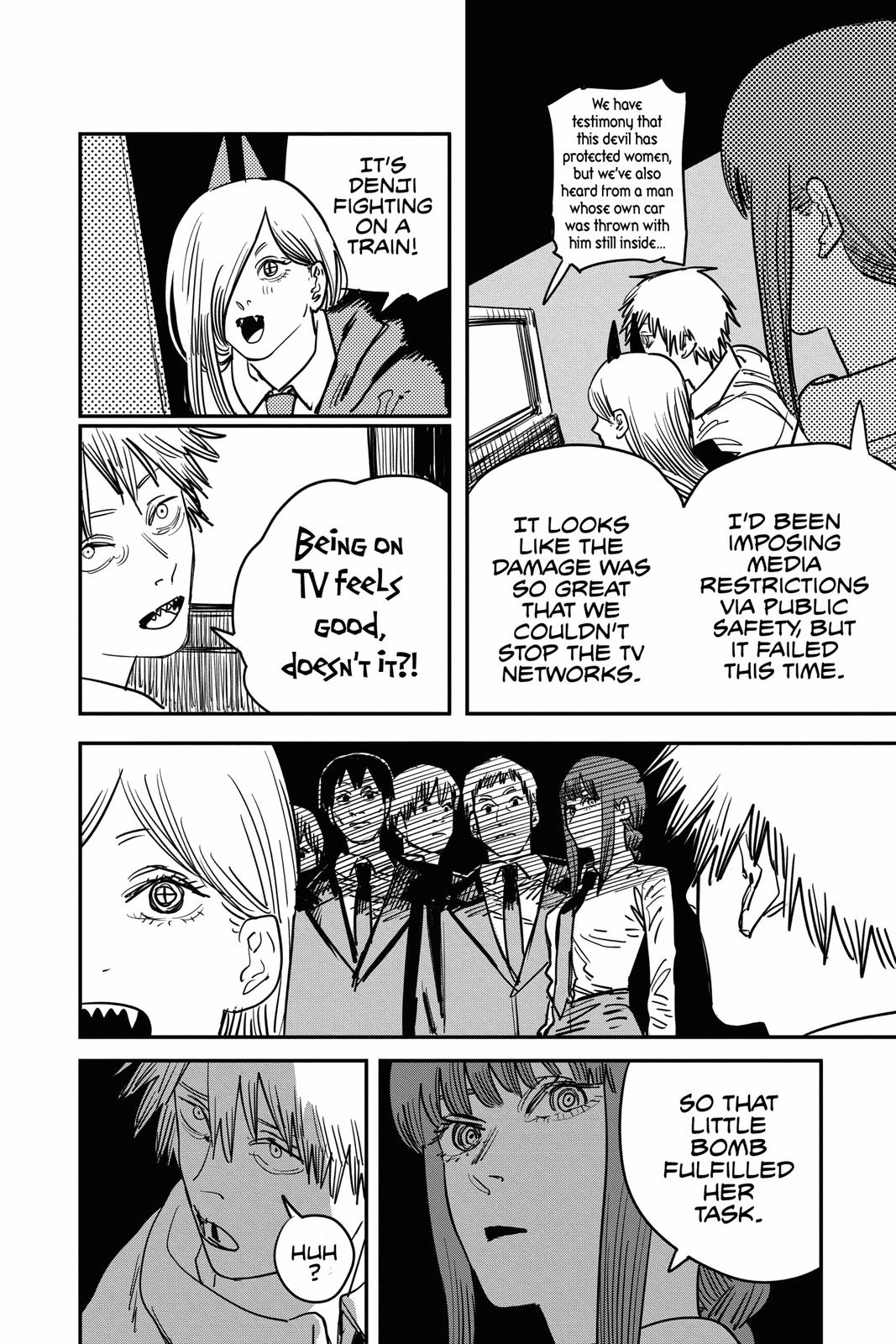 Chainsaw Man Manga Chapter 53 page 15 - In a Dream scene