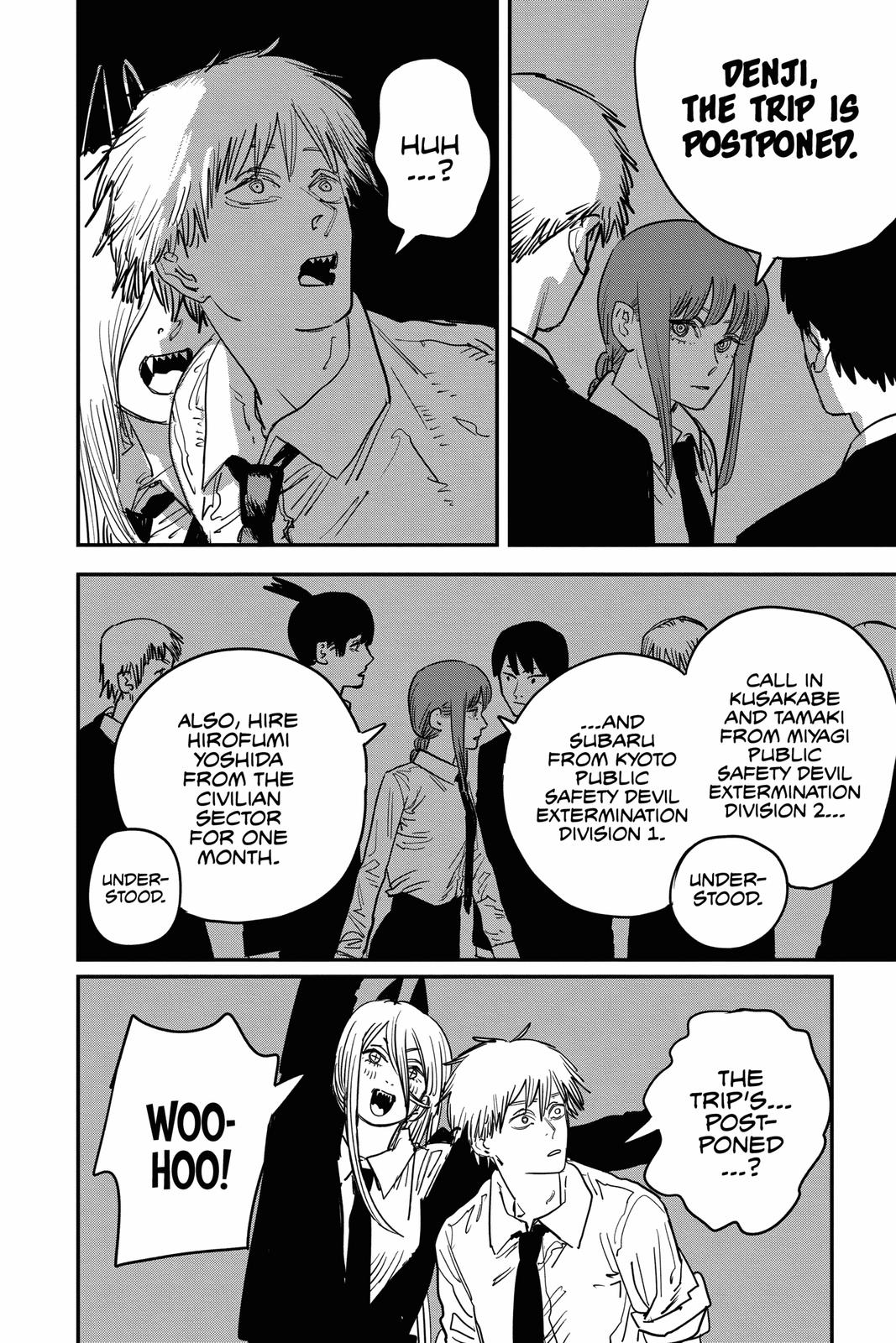 Chainsaw Man Manga Chapter 53 page 17 - In a Dream scene