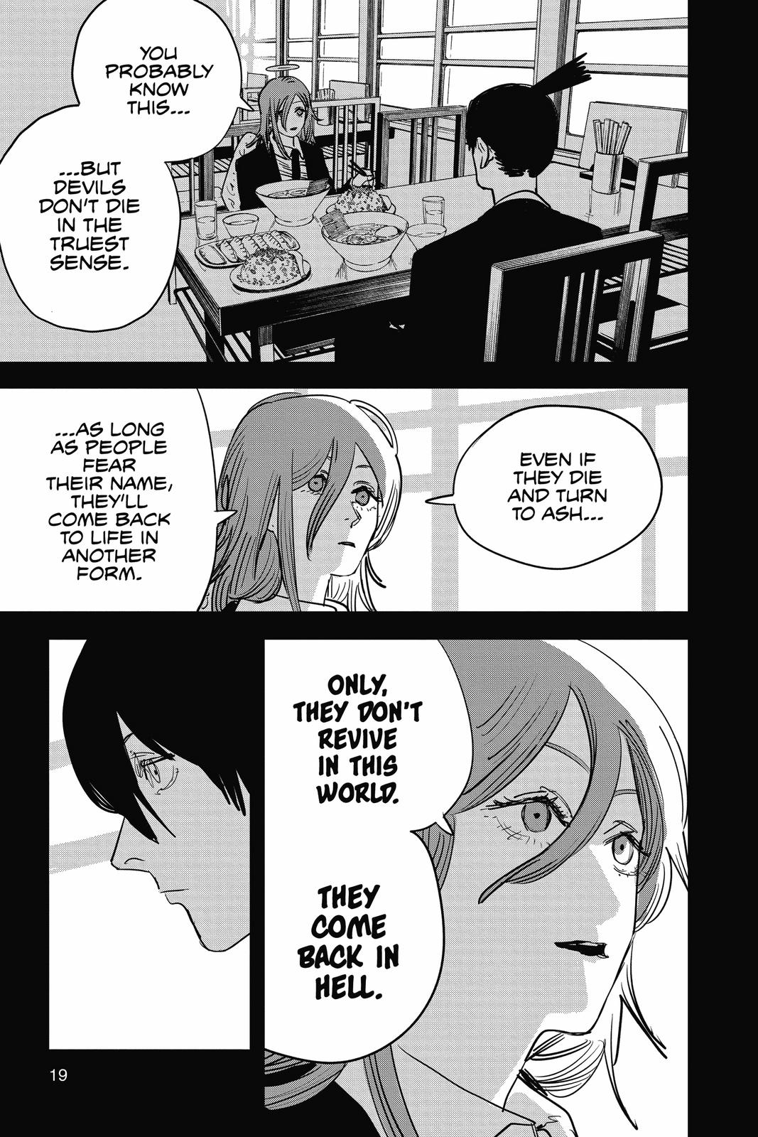 Chainsaw Man Manga Chapter 53 page 20 - In a Dream scene