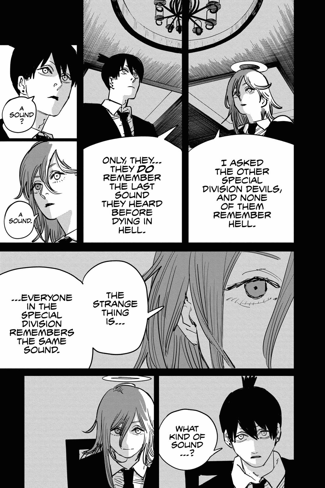 Chainsaw Man Manga Chapter 53 page 22 - In a Dream scene