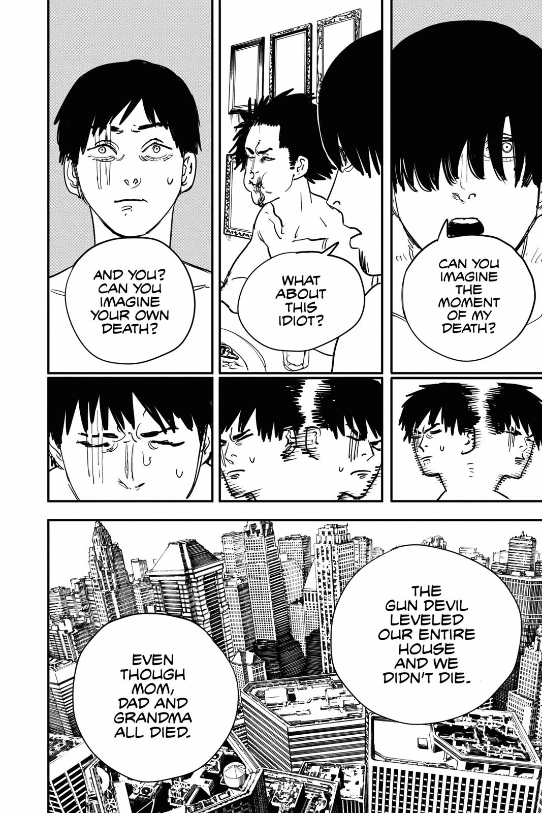 Chainsaw Man Manga Chapter 53 page 27 - In a Dream scene