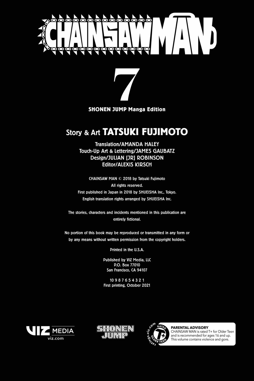 Chainsaw Man Manga Chapter 53 page 3 - In a Dream scene