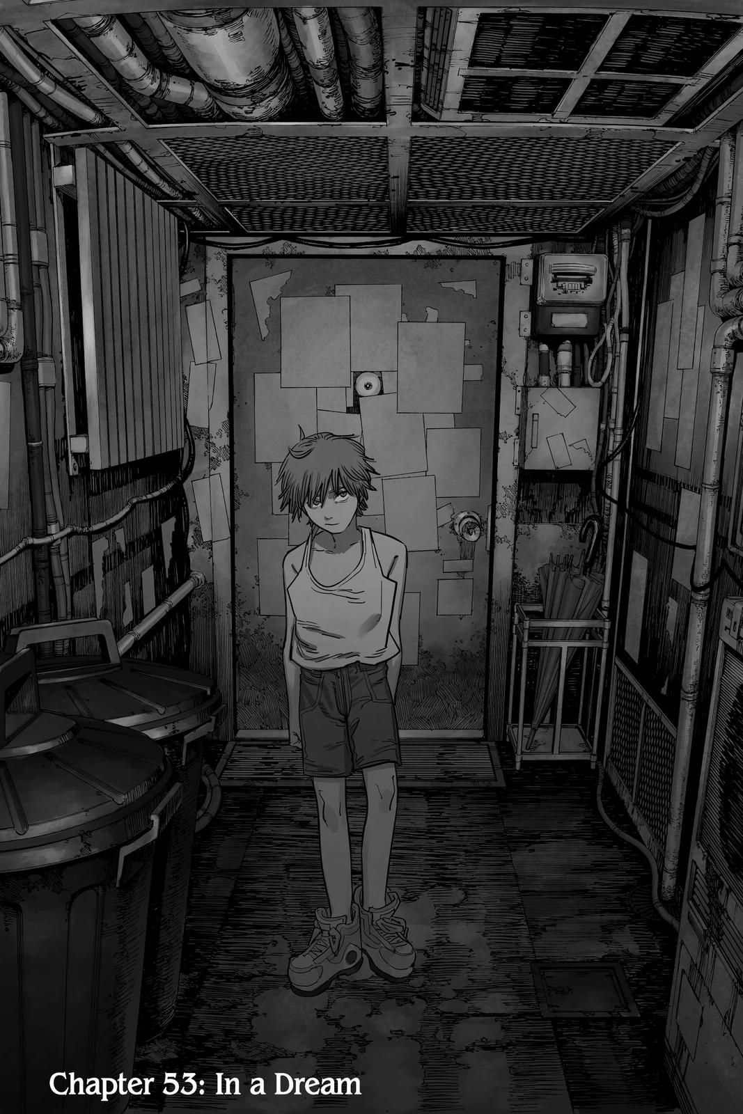 Chainsaw Man Manga Chapter 53 page 8 - In a Dream scene