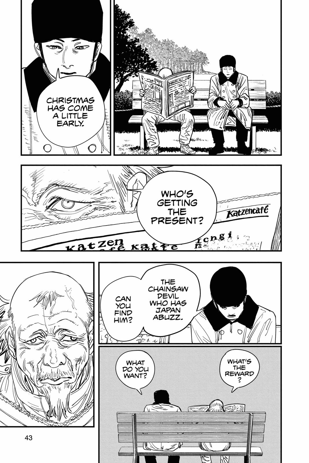 Chainsaw Man Manga Chapter 54 page 15 - To Go to Enoshima scene