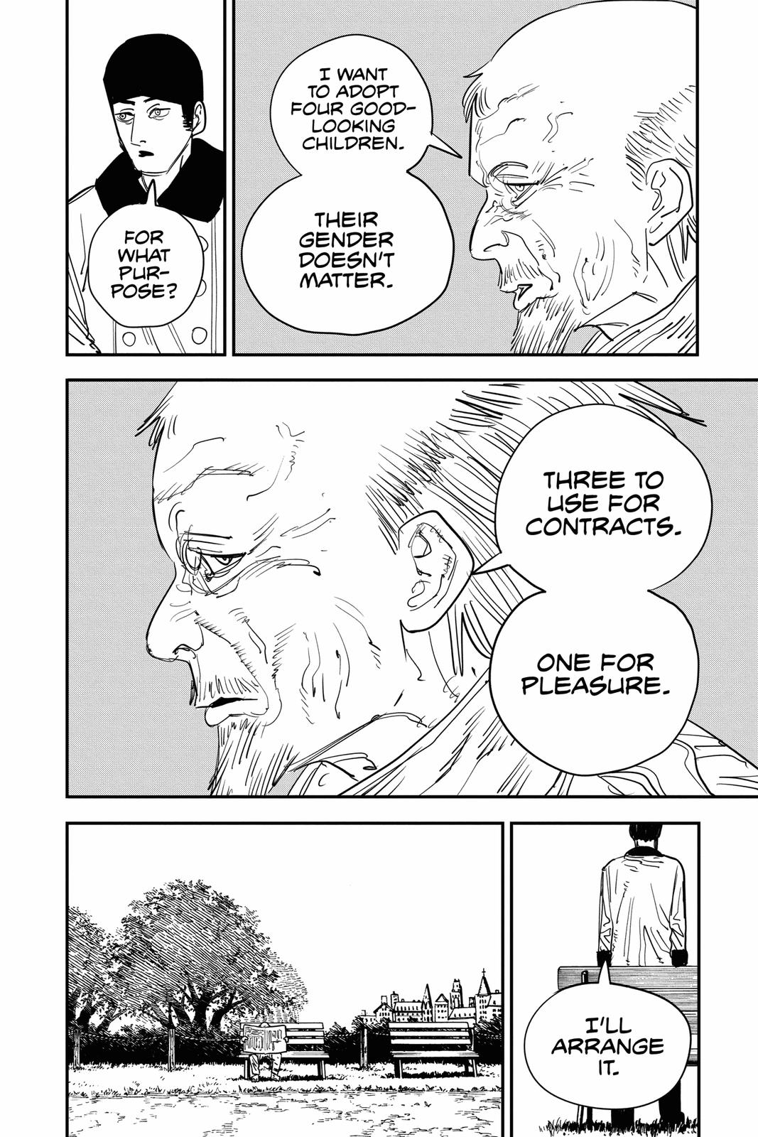 Chainsaw Man Manga Chapter 54 page 16 - To Go to Enoshima scene