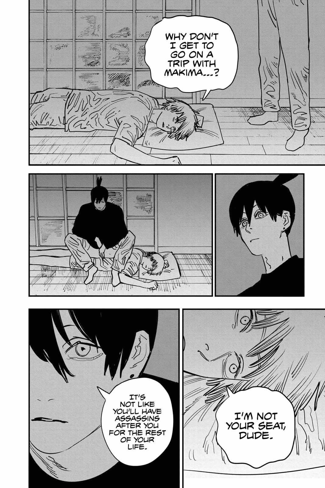 Chainsaw Man Manga Chapter 54 page 18 - To Go to Enoshima scene