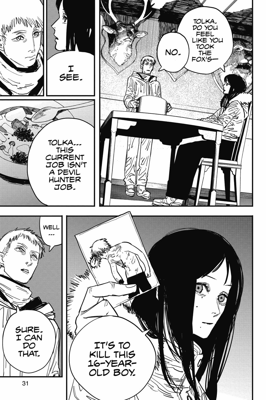 Chainsaw Man Manga Chapter 54 page 3 - To Go to Enoshima scene