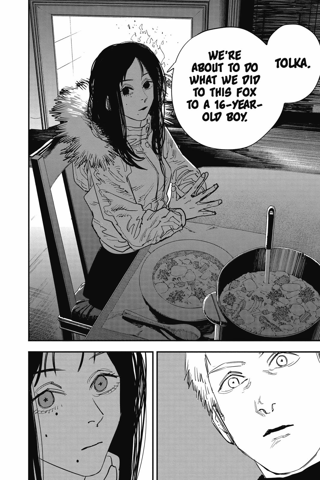 Chainsaw Man Manga Chapter 54 page 4 - To Go to Enoshima scene