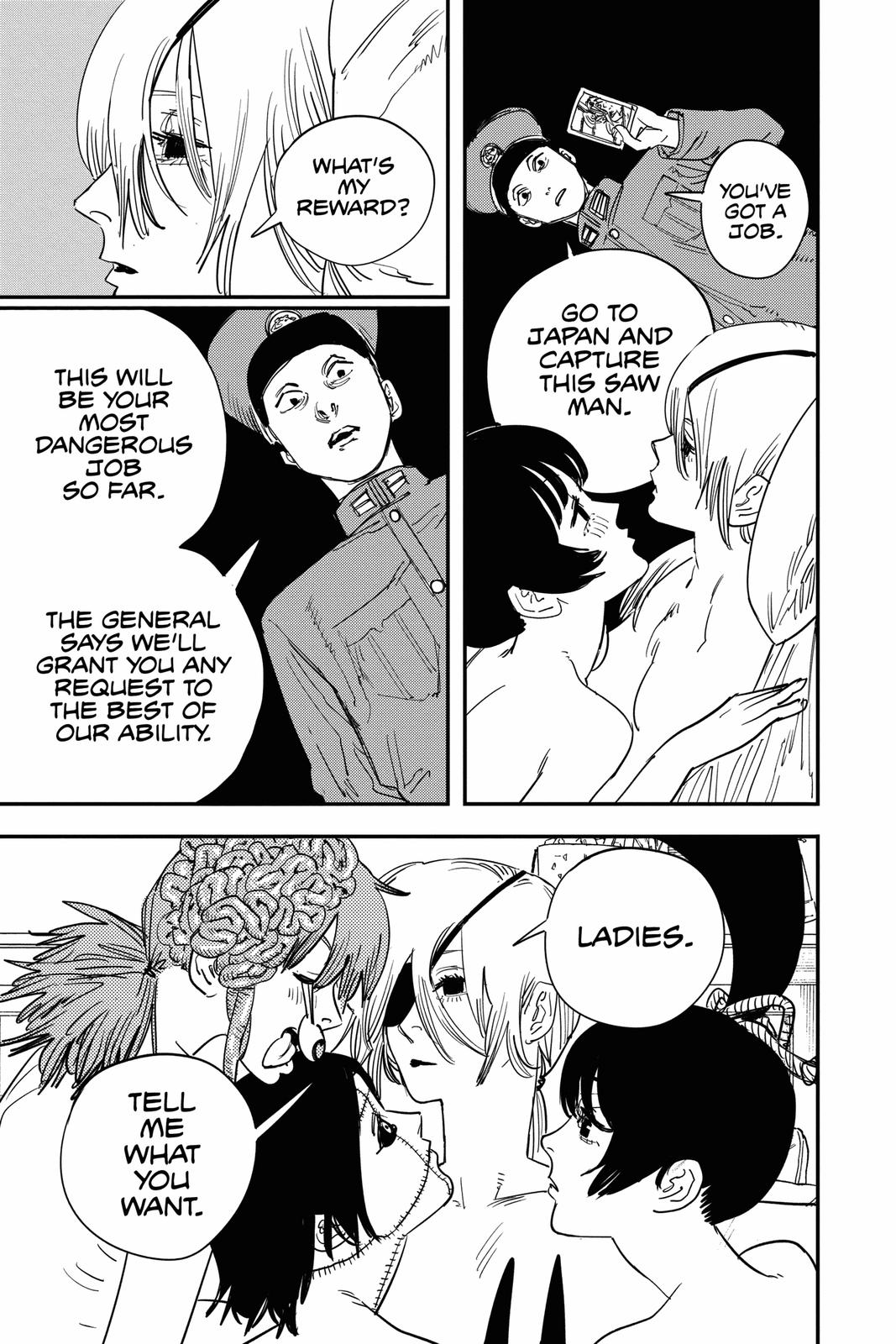 Chainsaw Man Manga Chapter 54 page 9 - To Go to Enoshima scene