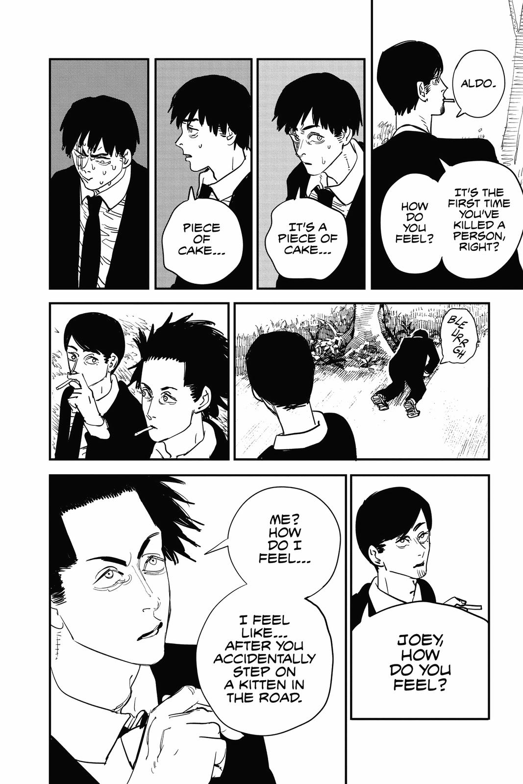 Chainsaw Man Manga Chapter 55 page 16 - Let's go scene