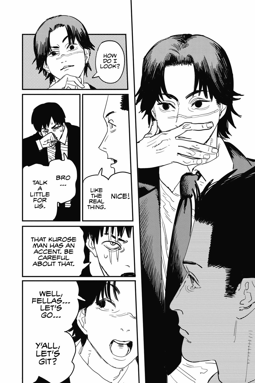 Chainsaw Man Manga Chapter 55 page 18 - Let's go scene