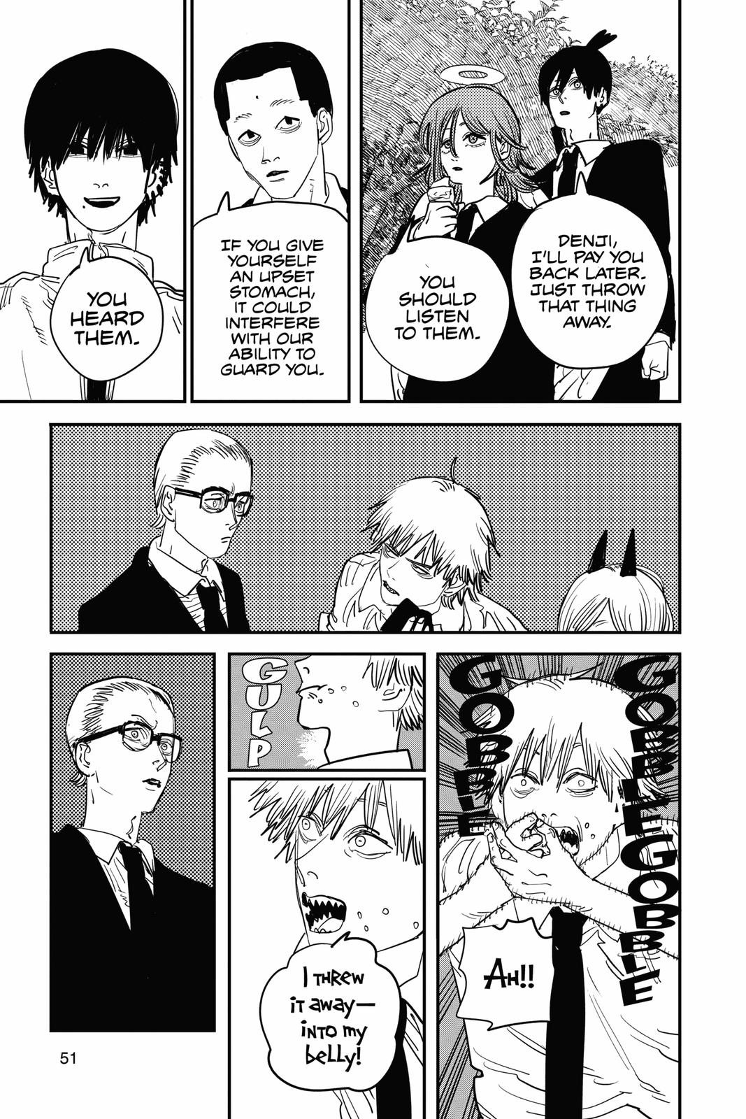 Chainsaw Man Manga Chapter 55 page 3 - Let's go scene