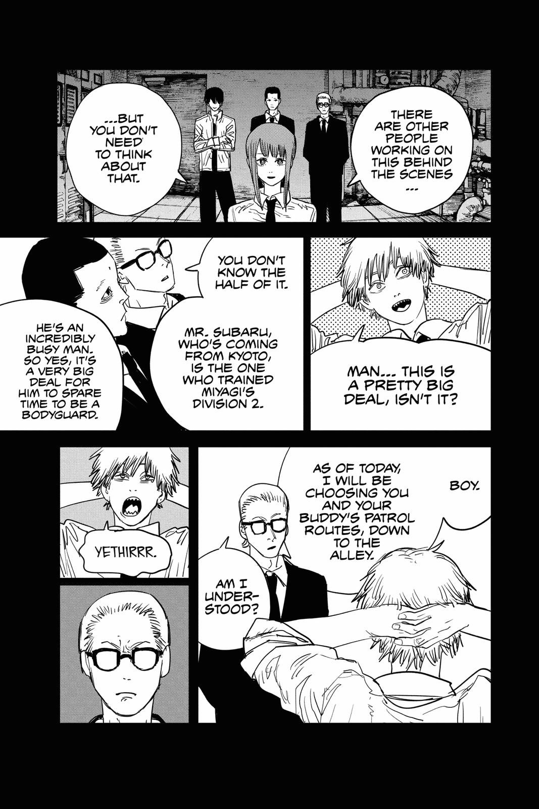 Chainsaw Man Manga Chapter 55 page 5 - Let's go scene