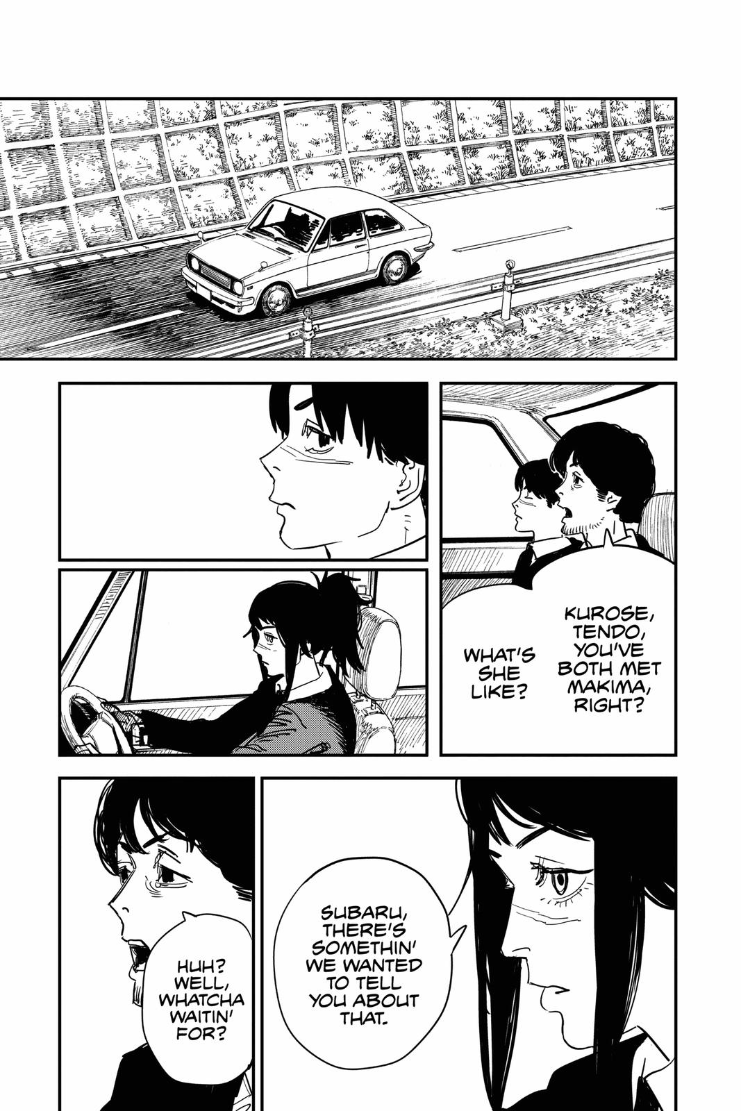 Chainsaw Man Manga Chapter 55 page 9 - Let's go scene