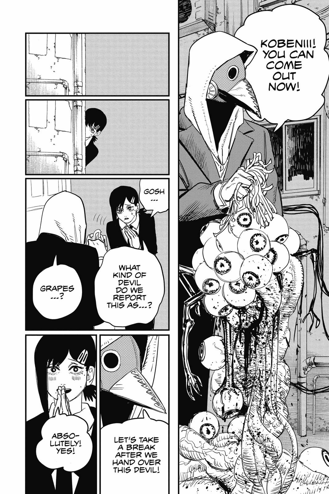 Chainsaw Man Manga Chapter 56 page 10 - A Curse and A First scene