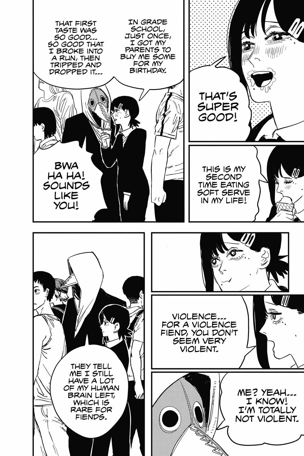 Chainsaw Man Manga Chapter 56 page 12 - A Curse and A First scene