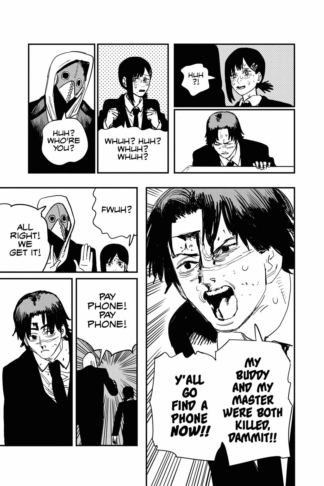 Chainsaw Man Manga Chapter 56 page 15 - A Curse and A First scene