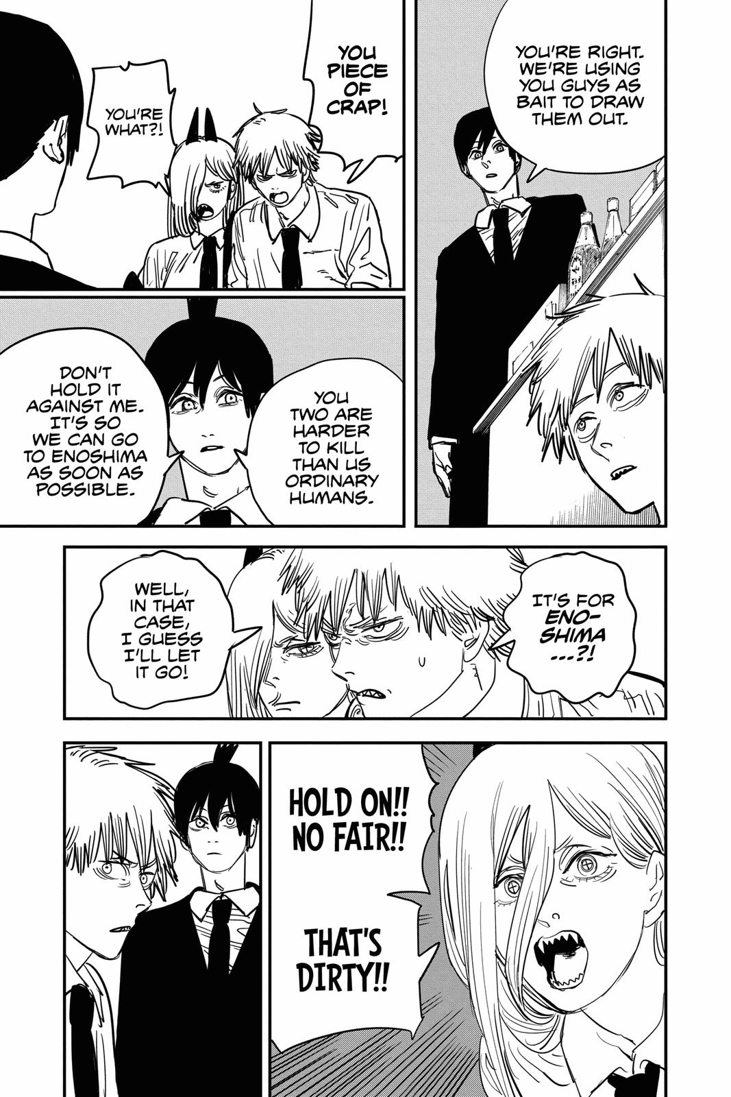 Chainsaw Man Manga Chapter 56 page 17 - A Curse and A First scene