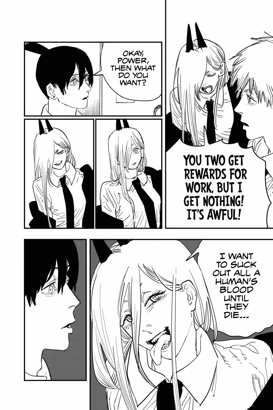 Chainsaw Man Manga Chapter 56 page 18 - A Curse and A First scene