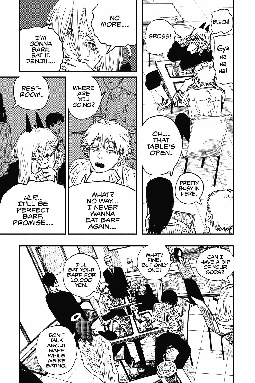 Chainsaw Man Manga Chapter 56 page 3 - A Curse and A First scene