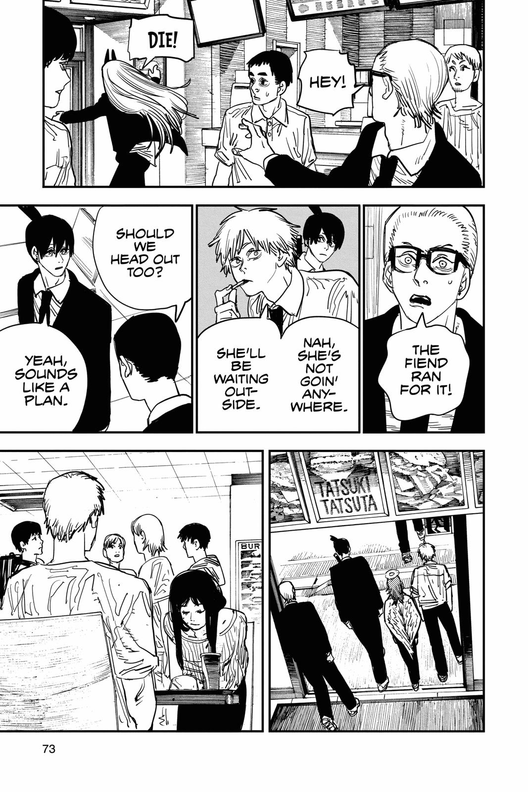 Chainsaw Man Manga Chapter 56 page 5 - A Curse and A First scene