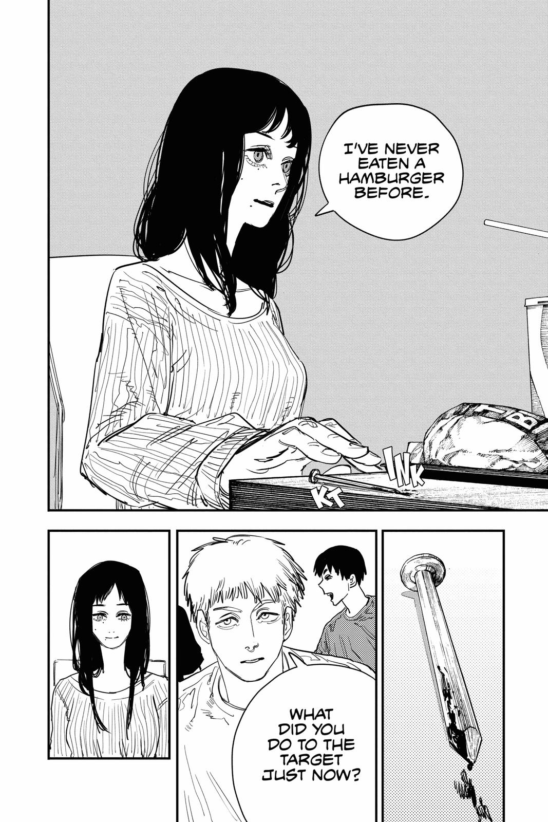 Chainsaw Man Manga Chapter 56 page 6 - A Curse and A First scene