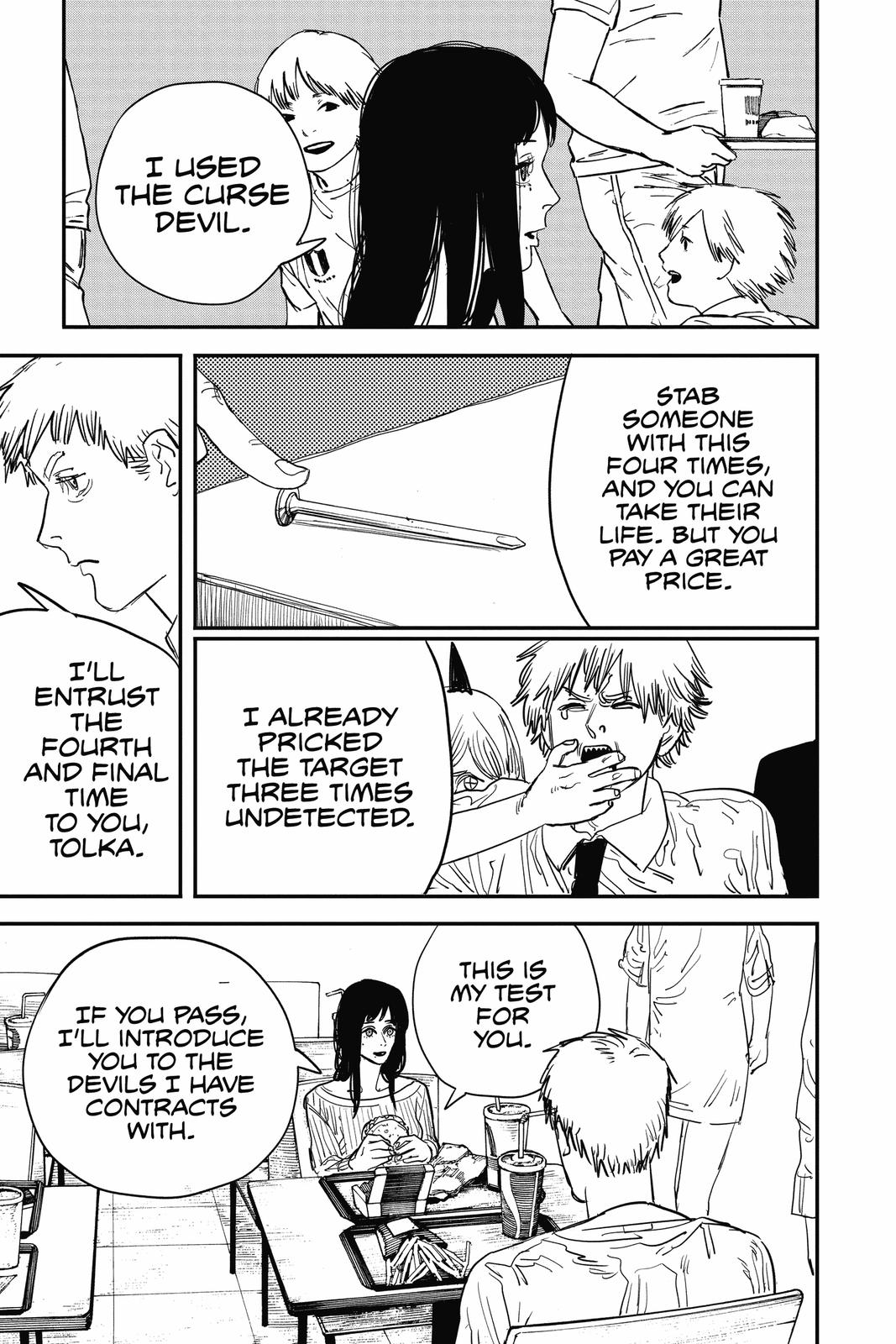 Chainsaw Man Manga Chapter 56 page 7 - A Curse and A First scene