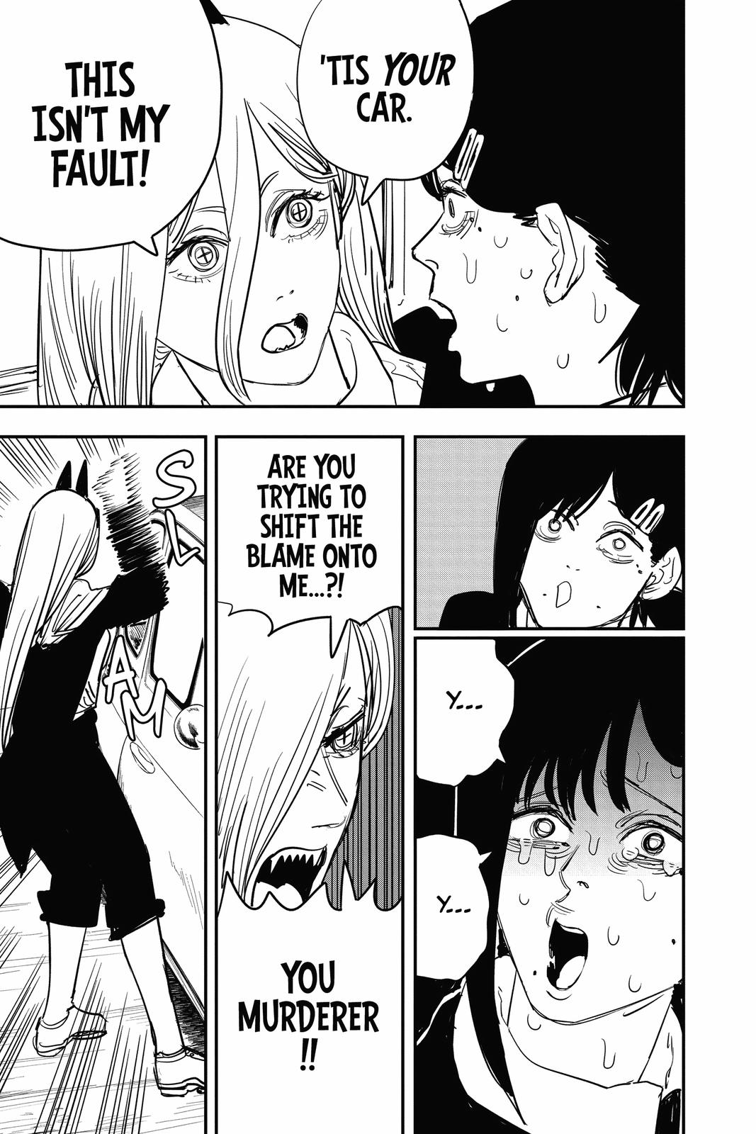 Chainsaw Man Manga Chapter 57 page 11 - Suddenly scene