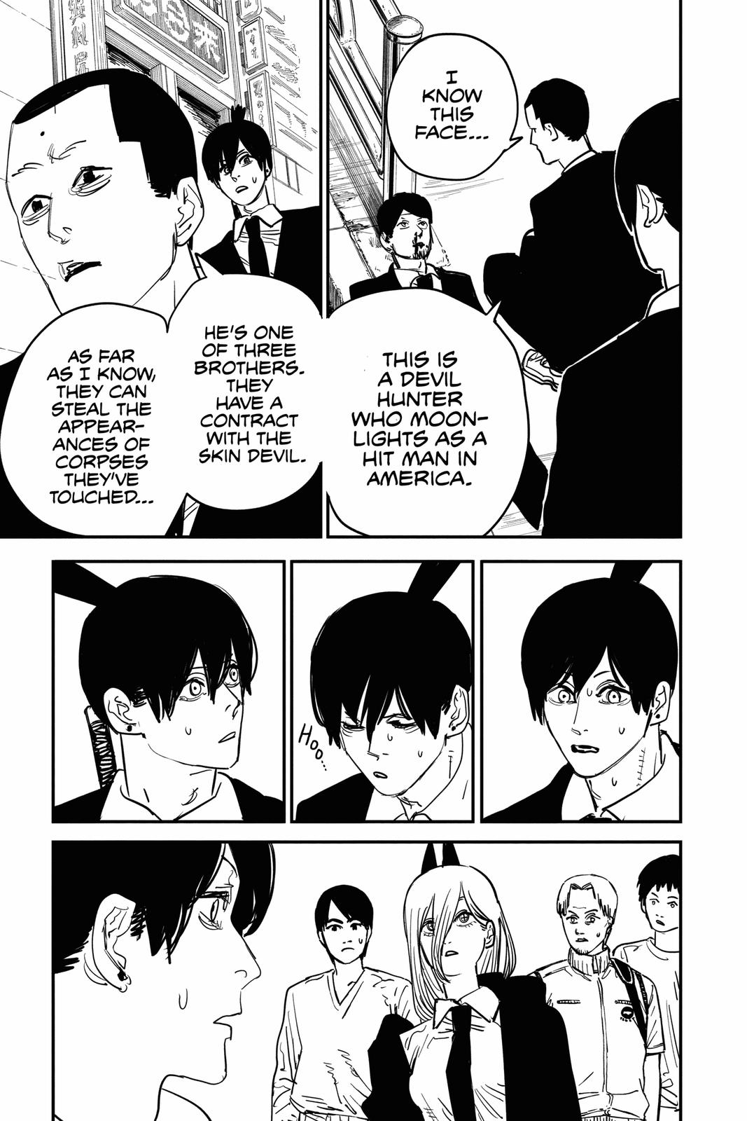 Chainsaw Man Manga Chapter 57 page 13 - Suddenly scene