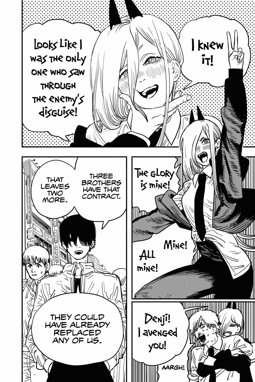 Chainsaw Man Manga Chapter 57 page 14 - Suddenly scene