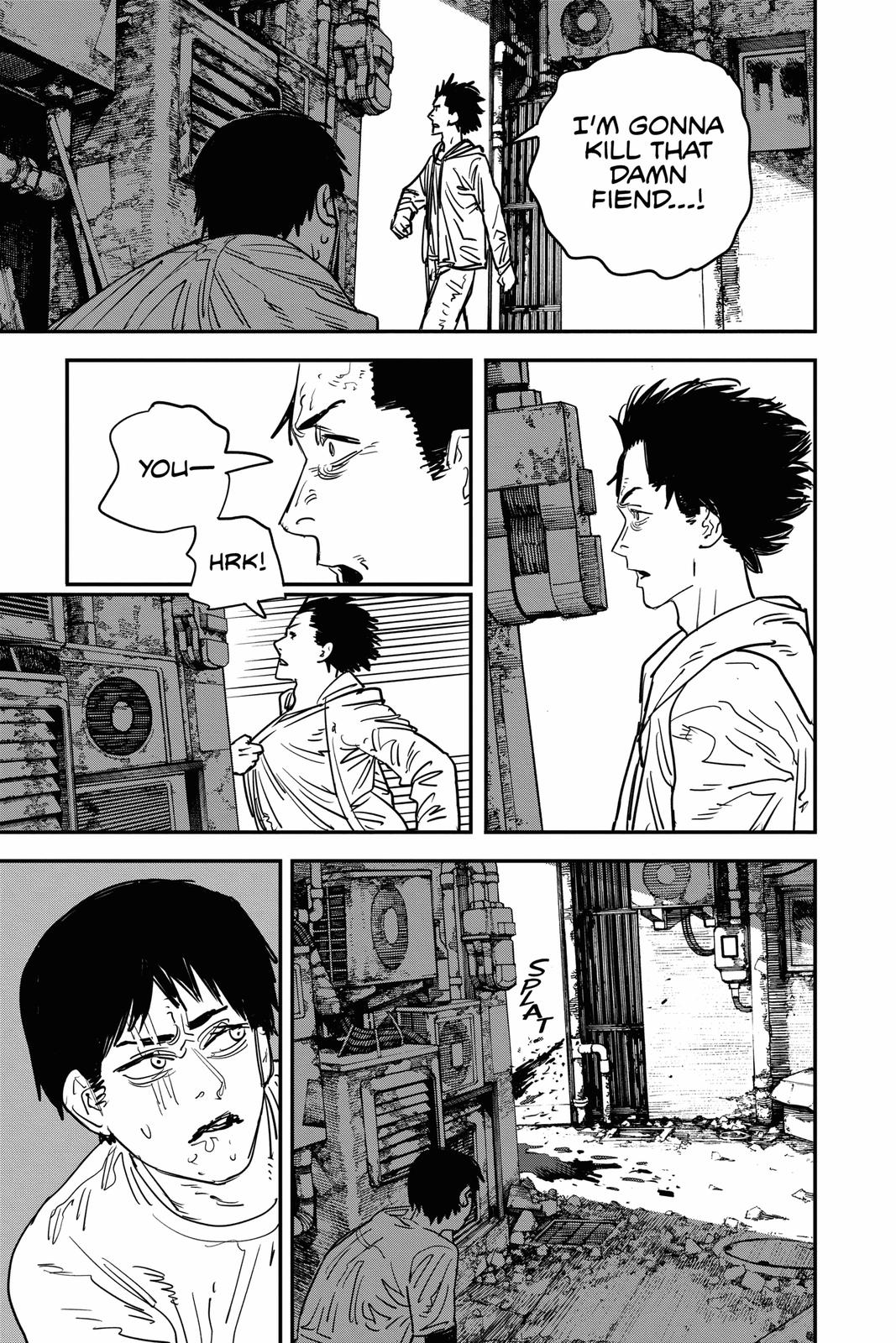 Chainsaw Man Manga Chapter 57 page 17 - Suddenly scene