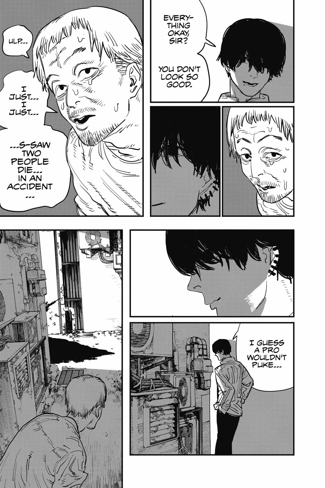 Chainsaw Man Manga Chapter 57 page 19 - Suddenly scene