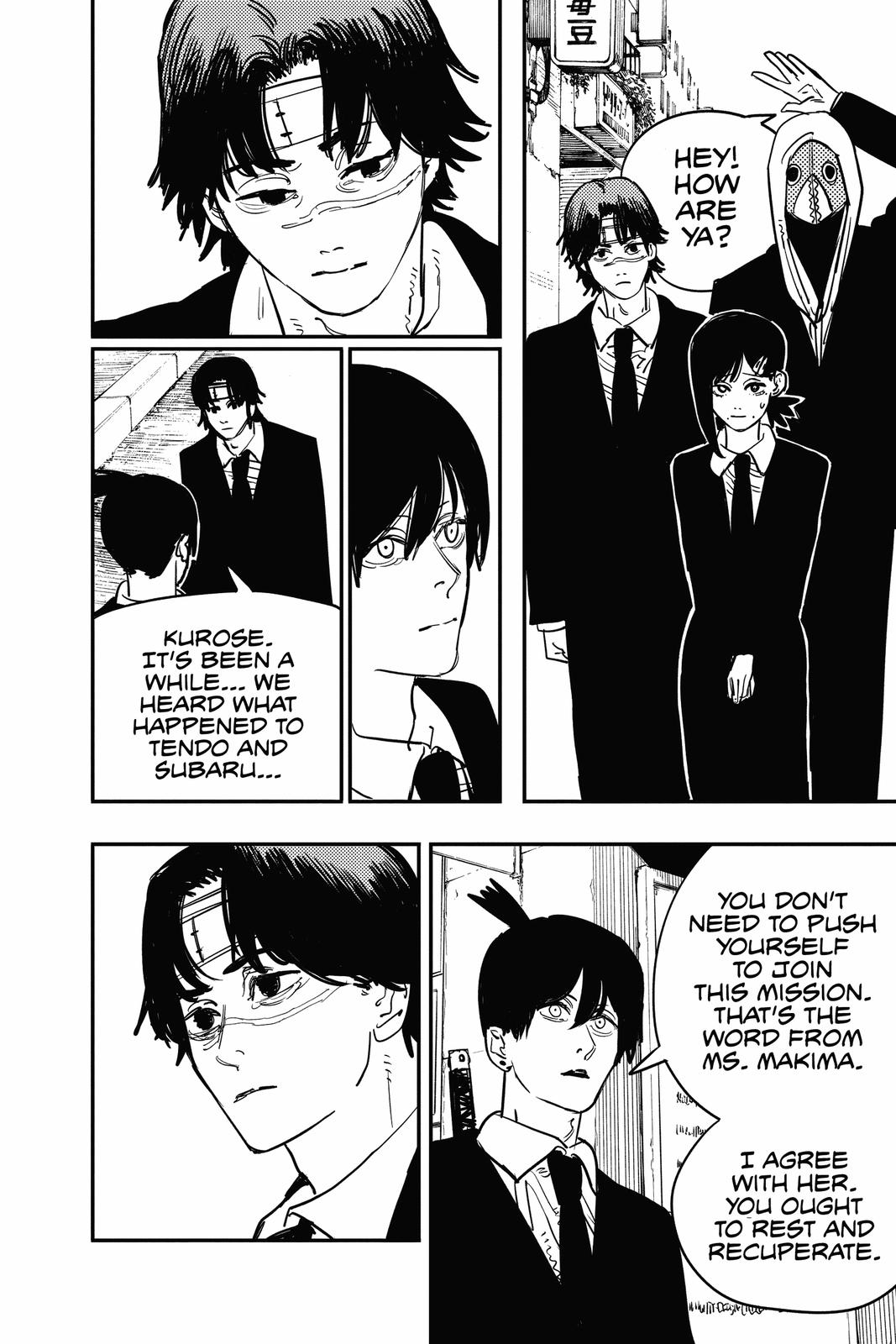 Chainsaw Man Manga Chapter 57 page 2 - Suddenly scene