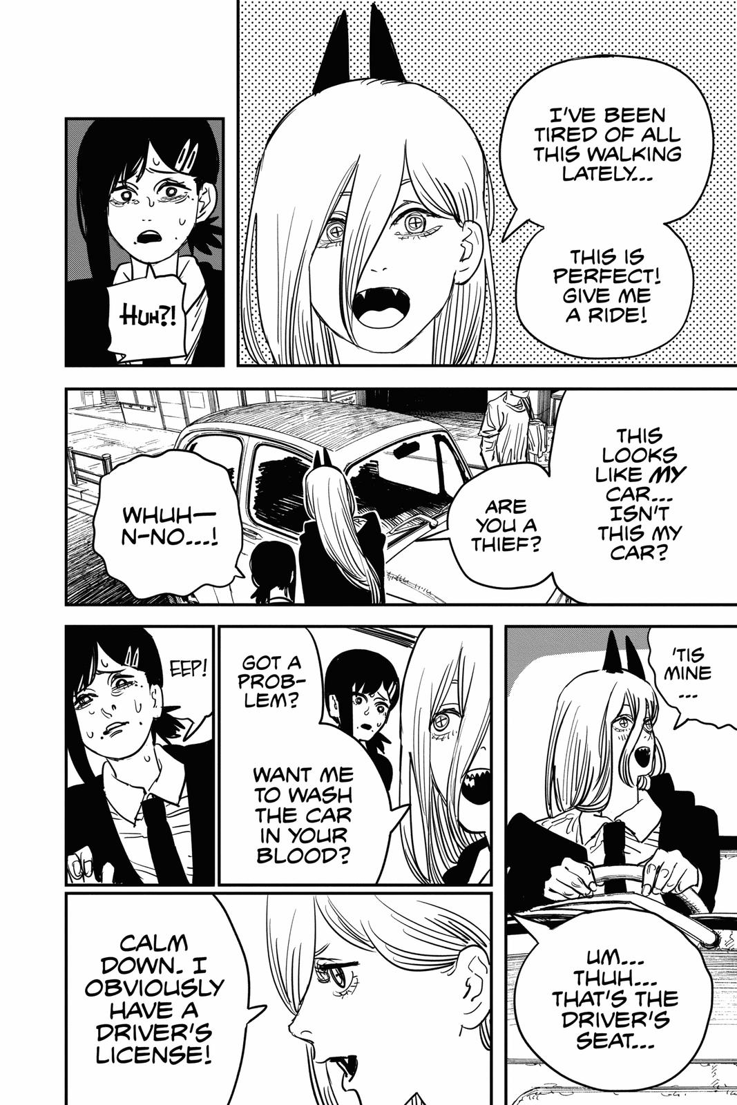 Chainsaw Man Manga Chapter 57 page 4 - Suddenly scene