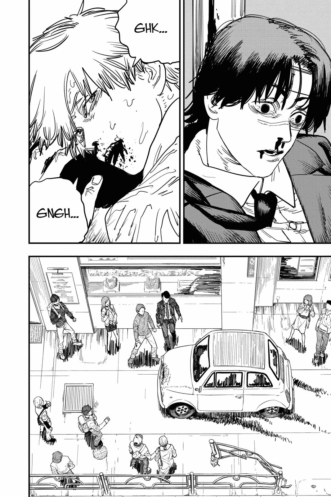 Chainsaw Man Manga Chapter 57 page 8 - Suddenly scene