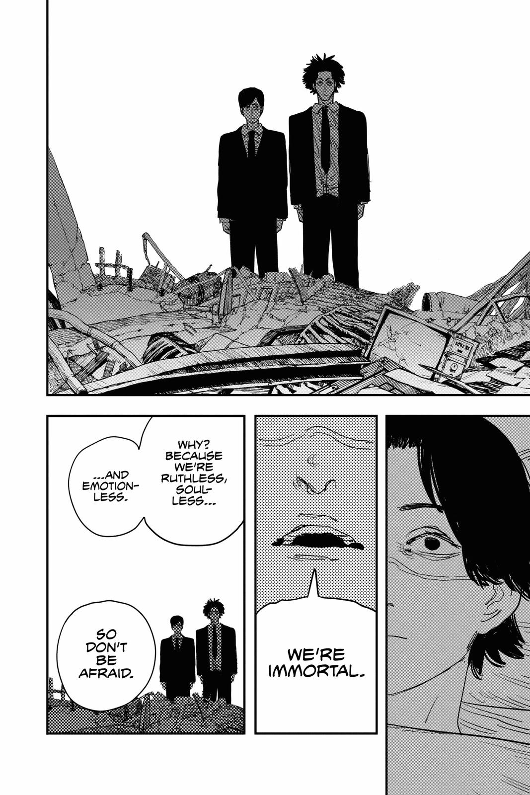 Chainsaw Man Manga Chapter 58 page 15 - Yutaro Kurose scene