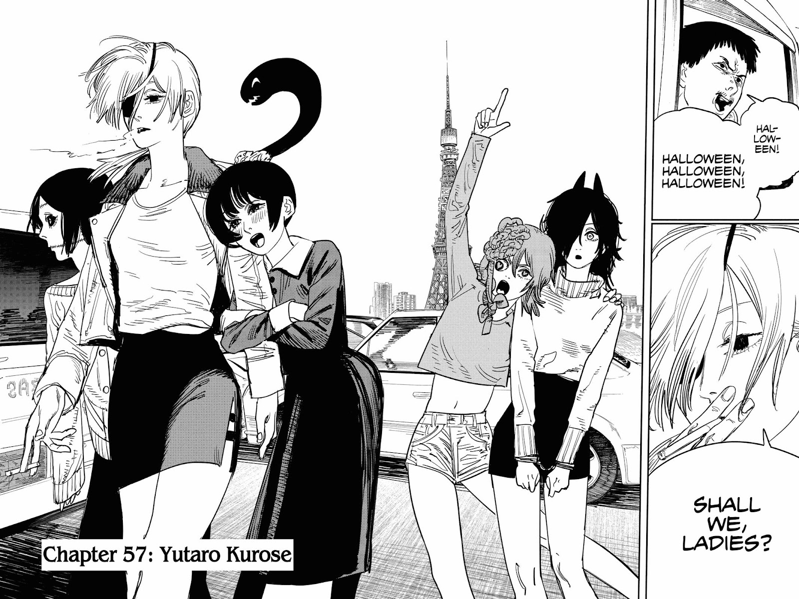 Chainsaw Man Manga Chapter 58 page 2 - Yutaro Kurose scene